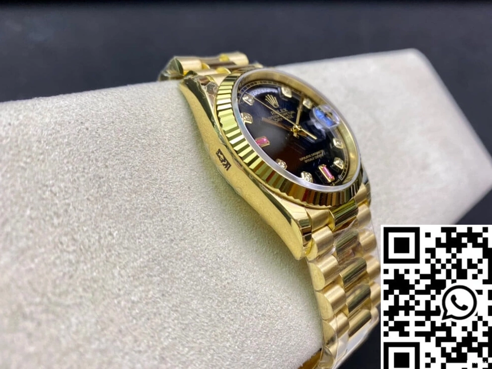 Yellow Rolex Gold EW 118208 Day Factory Date 0317